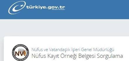 Nüfus Kayıt Örneği Tercümesi, Nüfus Kayıt Örneği eDevlet, Nüfus Kayıt Örneği Çevirisi